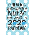 Never Underestimate a Nurse Who Survived the 2020 Pandemic: : A Notebook, Notepad or Journal for Nurses (Nurses, Nurse Practitioners, RN, BSRN, LPN, N