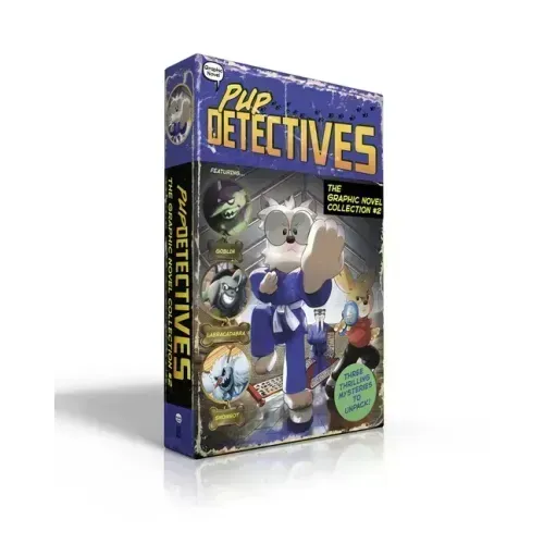 Pup Detectives the Graphic Novel Collection #2 (Boxed Set): Ghosts, Goblins, and Ninjas!; The Missing Magic Wand; Mystery Mountain Getaway