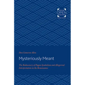 Mysteriously Meant: The Rediscovery of Pagan Symbolism and Allegorical Interpretation in the Renaissance