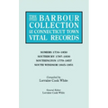 Barbour Collection of Connecticut Town Vital Records. Volume 40: Somers 1734-1850, Southbury 1787-1830, Southington 1779-1857, South Windsor 1845-