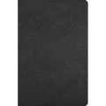 CSB Giant Print Reference Bible, Black Genuine Leather, Indexed