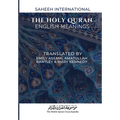 The Holy Quran - English Meanings: Saheeh International
