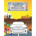 American Muscle Cars Coloring Book: Amazing Collection American Supercars. Popular Modern Cars and Unique Classic Vehicles for Kids and Adults