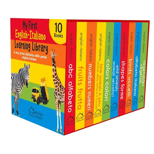 My First English-Italian Learning Library (La MIA Prima Biblioteca Delle Parole Inglese-Italiano):