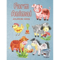 Farm Animal Coloring Book: Cow, Chicken, Duck, Goat and More - Creative Activity for Kids & Toddlers - Perfect Birthday Gift for Children (Large