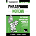 English-Korean phrasebook and 1500-word dictionary