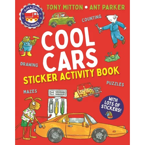 Amazing Machines Cool Cars Activity Book