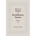 Abstract of Graves of Revolutionary Patriots: Volume 4, S-Z