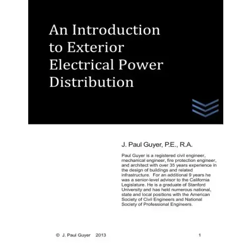 An Introduction to Exterior Electrical Power Distribution