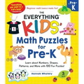 The Everything Kids' Math Puzzles for Pre-K: Learn about Numbers, Shapes, Patterns, and More with 100 Fun Puzzles!