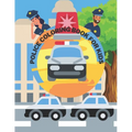 Police Coloring Book For Kids: Toddlers, Boys, Girls, Illustrations With Officers, Cars, Helicopter, buildings And More