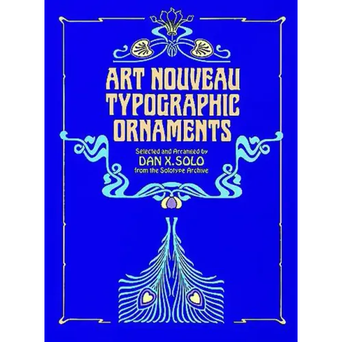 Art Nouveau Typographic Ornaments