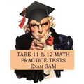 TABE 11 & 12 Math Practice Tests: 250 TABE 11 & 12 Math Questions with Step-by-Step Solutions