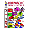 Rhyming Words Shape Flash Cards