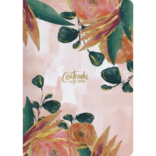 Rvr1960 Centrada En Cristo, Floral Símil Piel Con Índice: Biblia Devocional Para Mujeres