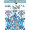 Creative Haven Snowflake Designs Coloring Book