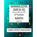 6th Grade MINNESOTA MCA-II, 2019 MATH, Test Prep: 6th Grade MINNESOTA COMPREHENSIVE ASSESSMENT TEST 2019 MATH Test Prep/Study Guide