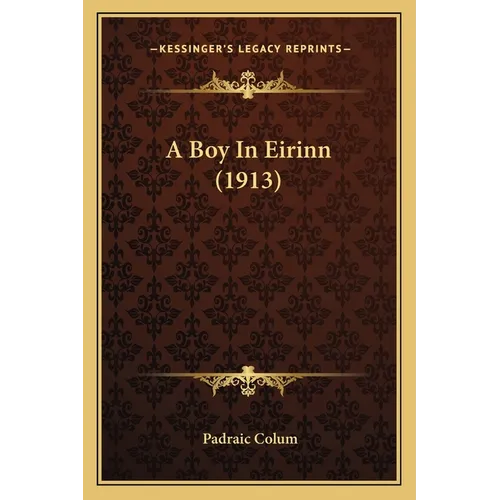 A Boy In Eirinn (1913)