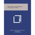 Electrical Engineering, V71, August, 1952