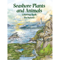 Seashore Plants and Animals Coloring Book