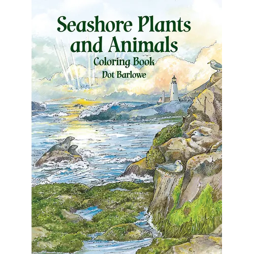 Seashore Plants and Animals Coloring Book