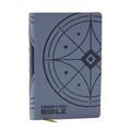 KJV Armor of God Bible, Blue/Gray Leathersoft (Children's Bible, Red Letter, Comfort Print, Holy Bible): King James Version