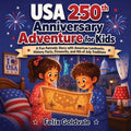 USA 250th Anniversary Adventure for Kids: A Fun Patriotic Story with American Landmarks, Historical Facts, Fireworks, and 4th of July Traditions