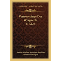 Vertroostinge Der Wysgeerte (1722)