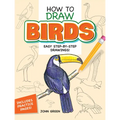 How to Draw Birds: Easy Step-By-Step Drawings!