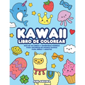 Kawaii libro de colorear: Más de 40 lindas y divertidas páginas para colorear de doodle Kawaii para niños y adultos