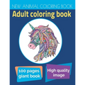 New Animal Coloring Book: An Adult Coloring Book Packed With Owls, Elephants, Lions, Butterflies, Cats, Dogs, Horses, Eagles, And So Much More!