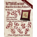 Butterflies in Flight Hand Embroidery Patterns