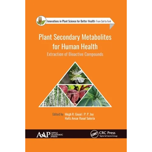 Plant Secondary Metabolites for Human Health: Extraction of Bioactive Compounds