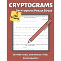 Cryptograms Puzzle Books for Adults: Cryptoquote books, Inspirational and Motivational, Cryptoquote Puzzle Books for adults (Cryptic Puzzles)
