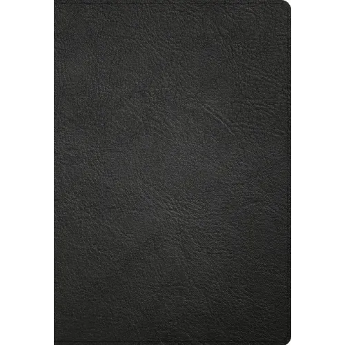 NASB Super Giant Print Reference Bible, Black Genuine Leather, Indexed