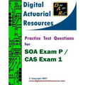 Practice Test Questions For SOA Exam P / CAS Exam 1
