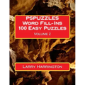 PSPUZZLES Word Fill-Ins 100 Easy Puzzles Volume 2