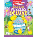 Easter Puzzles Deluxe: Easter Activity Book with Hidden Pictures Puzzles, Mazes, Crafts, Recipes and Over 100 Easter Stickers