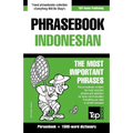 English-Indonesian phrasebook and 1500-word dictionary