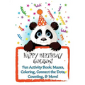 HAPPY BIRTHDAY GODSON! (Personalized Birthday Books for Boys): Fun Activity Book: Mazes, Coloring, Connect the Dots, Counting, & More!