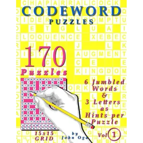 Codeword Puzzles: 170 Puzzles, Volume 1