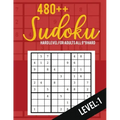 Sudoku: Hard Level for Adults All 9*9 Hard 480++ Sudoku level: 1- Pocket Sudoku Puzzle Books - Sudoku Puzzle Books Hard - Larg