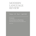 Modern Language Review (118: 2) April 2023