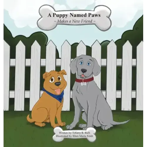 A Puppy Named Paws Makes a New Friend