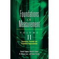 Foundations of Measurement Volume II: Geometrical, Threshold, and Probabilistic Representations Volume 2