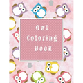 owl coloring book: relax in color, for children and adult