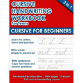 Cursive Handwriting Workbook For Teens: Cursive for Beginners (112 pages of exercises with letters, words and sentences. Tracing Letters A-Z/a-z inclu