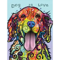 Dean Russo Dog Is Love Journal: Lined Journal