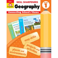 Skill Sharpeners: Geography, Grade 1 Workbook