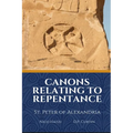 Canons Relating to Repentance